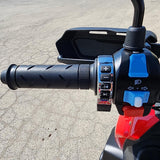 GSI - 200cc Saddle Bag Tank 4 Stroke EFI Gas Moped Scooter W/ Disc Brakes - SADDLE BAG TANK 200