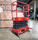 Electric Scissor Lift XL With 21.5 Foot Working Height Man Lift - SJY0307