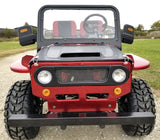 Mini Safari Jeep Mini Gas Golf Cart With 125cc Motor Lifted & Loaded - Jeep GR-2
