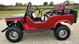 Mini Safari Jeep Mini Gas Golf Cart With 125cc Motor Lifted & Loaded - Jeep GR-2