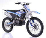 250cc 4-Stroke Dirt Bike with Electric & Kick Start & 21”/18” Off-Road Wheels - THUNDER 250