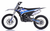 250cc 4-Stroke 5 Speed Manual Apollo Dirt Bike with Electric & Kick Start & 21”/18” Off-Road Wheels - THUNDER 250 DLX