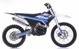 250cc 4-Stroke Dirt Bike with Electric & Kick Start & 21”/18” Off-Road Wheels - THUNDER 250