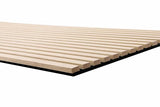 24" x 9' 3D Slat Acoustic Wood Wall Paneling Decorative Soundproof Panels for Walls and Ceilings - Walnut