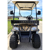 Brand New 48v Electric Golf Cart Lifted & Loaded eMACHINE - TREE CAMO