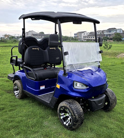 48V Electric Golf Cart 4 Seater Renegade X Edition Utility Golf UTV - BLUE