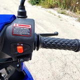 200cc 4 Stroke EFI Gas Moped Scooter Fully Assembled W/ LED Lights - ZINGER 200 BLUE