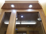 GSI - 1 - 2 Person Sauna Far Infrared Canadian Hemlock Sauna Cabin w/Ceramic Heaters- ZY-001 - Solo