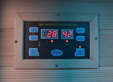 1 - 2 Person Sauna Far Infrared Canadian Hemlock Sauna Cabin w/Ceramic Heaters- ZY-001 - Solo