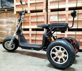 E-Mod 2000W Electric 3 Wheel Fat Tire Scooter Trike Harley Chopper Style CityCoco