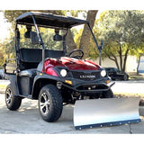 200cc UTV With Snow Plow & Dump Bed Gas Golf Cart Utility Vehicle Snow Master VX ATV