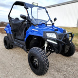 200cc Highlander UTV Fuel Injected Utility Vehicle Gas Golf Cart Alternate Fully Loaded - YK200U - BLUE