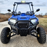 200cc Highlander UTV Fuel Injected Utility Vehicle Gas Golf Cart Alternate Fully Loaded - YK200U - BLUE