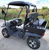 200cc Hunting UTV Gas Golf Cart VX With Real Flip Seat Contender Camo Edition