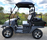 200cc Hunting UTV Gas Golf Cart VX With Real Flip Seat Contender Camo Edition