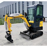 Mini Excavator Digger Tuff-Lift 1.15 Ton Digger 13.5hp Gas Tracked Crawler Briggs & Stratton Gas Engine EPA Certified