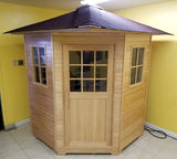 4-5 Person Large Outdoor FIR Far Infrared Sauna - HOT NEW MODEL!