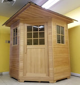 4-5 Person Large Outdoor FIR Far Infrared Sauna - HOT NEW MODEL!