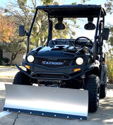400cc GVX Gas Golf Cart UTV 4x4 With Snow Plow & Rear Flip Seat - All Wheel Drive ATV-CDU