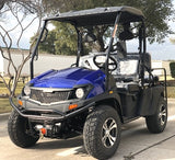 GSI - 400cc GVX - Gas Golf Cart UTV 4x4 With Rear Flip Seat Street Legal Light Package All Wheel Drive - XY450U-A