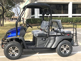 GSI - 400cc GVX - Gas Golf Cart UTV 4x4 With Rear Flip Seat Street Legal Light Package All Wheel Drive - XY450U-A