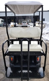 Electric Termite Golf Cart Mini Four Seater Optionally Fully Loaded - BLACK