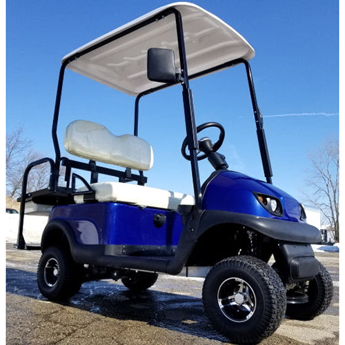 Electric Termite Golf Cart Mini Four Seater Optionally Fully Loaded - BLUE