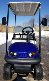 36v Electric Termite Golf Cart Mini Four Seater 4 Seater Optionally Fully Loaded - BLUE