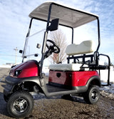 Electric Termite Golf Cart Mini Four Seater Optionally Fully Loaded - RED