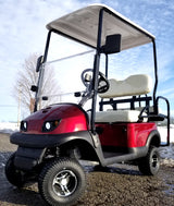 Electric Termite Golf Cart Mini Four Seater Optionally Fully Loaded - RED