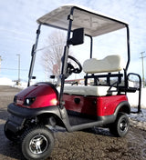 Electric Termite Golf Cart Mini Four Seater Optionally Fully Loaded - RED