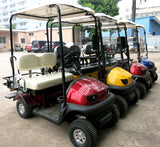 Electric Termite Golf Cart Mini Four Seater Optionally Fully Loaded - RED