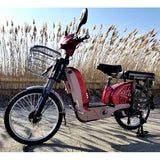Chopstick 48 Volt 500W Electric Bicycle Scooter Moped Bike With Pedals - BLW CHOPSTICK - 182