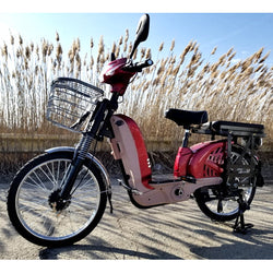 scooter with bike pedals Chopstick 48 Volt 500W Electric Bicycle Scooter Moped Bike With Pedals – Saferwholesale || Import Junkies || Great Sports