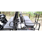 New Gas Golf Cart UTV Hybrid Big Hammer 200 GVX Side by Side UTV With Custom Rims/Tires - Black