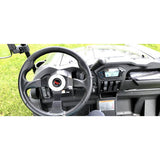 New Gas Golf Cart UTV Hybrid Big Hammer 200 GVX Side by Side UTV With Custom Rims/Tires - Black