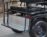 Gas Golf Cart UTV Hybrid Linhai Big Hammer 200 GVX Side by Side UTV With Custom Rims/Tires & Extended Version - With Extended Roof