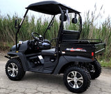 Brand New Gas Golf Cart UTV Hybrid Linhai Big Hammer 200 VX Side by Side UTV - BLACK