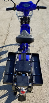 Chopstick 48 Volt 500W Electric Bicycle Scooter Bike Moped With Pedals - BLW CHOPSTICK - BLUE