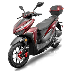 GSI - 200cc Gas 4 Stroke EFI Gas Moped Scooter W/ LED Lights - CLASH 200