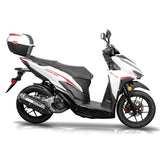 200cc 4 Stroke EFI Gas Moped Scooter W/ LED Lights - CLASH 200