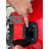 Coco Coupe Blood Splatter Edition 60v Electric 4 Seater Golf Cart LSV Car