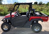 650cc 4x4 UTV Utility Vehicle With Snow Plow & Disc Brakes - ATV Comrade 650 - RED