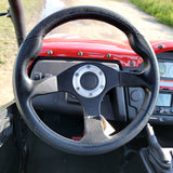 650cc 4x4 UTV 4 Seater Golf Cart Contender Edition Utility Vehicle EFI W/Upgraded Rims & Rear Seat - Comrade 650