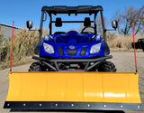 650cc 4x4 UTV Utility Vehicle With Snow Plow & Disc Brakes - ATV Comrade 650 - BLUE