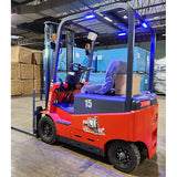 Tuff Lift 4-Wheel Electric Forklift 3300lbs Cap. 118" Lifting - CPD-15FE