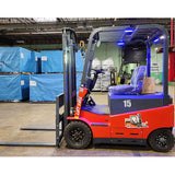 Tuff Lift 4-Wheel Electric Forklift 3300lbs Cap. 118" Lifting - CPD-15FE