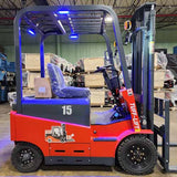 Tuff Lift 4-Wheel Electric Forklift 3300lbs Cap. 118" Lifting - CPD-15FE