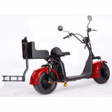 2000W Electric Fat Tire Trike 60V 3 Wheel Scooter Moped Bike w/ Golf Rack Like CityCoco Bike - CT-3G