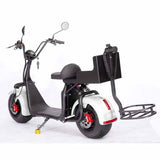 2000W Electric Fat Tire Trike 60V 3 Wheel Scooter Moped Bike w/ Golf Rack Like CityCoco Bike - CT-3G